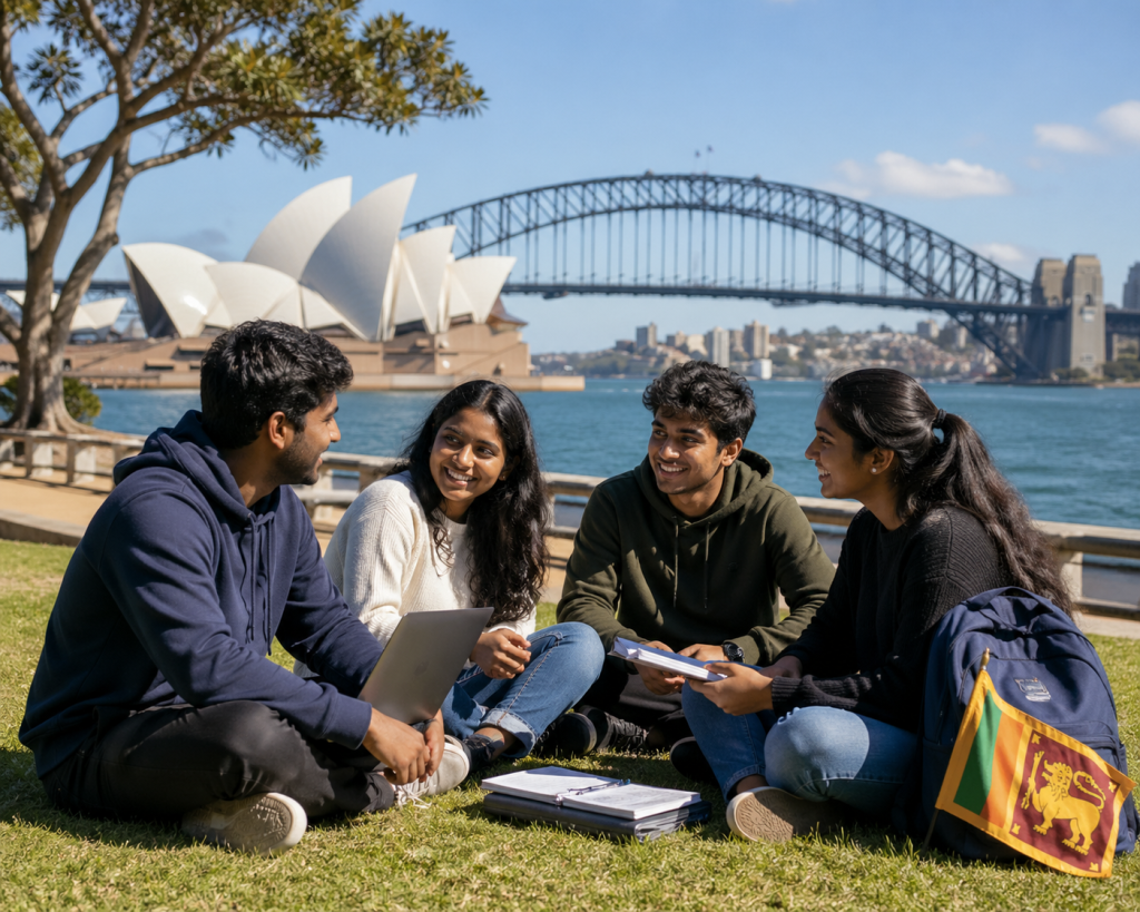 sri lankan student