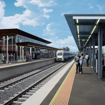Melton-station-platform